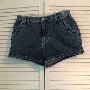 No Excuses Denim Short Shorts